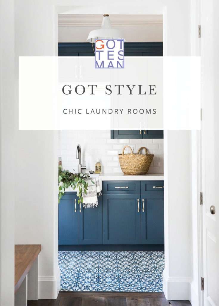 Chic laundry rom